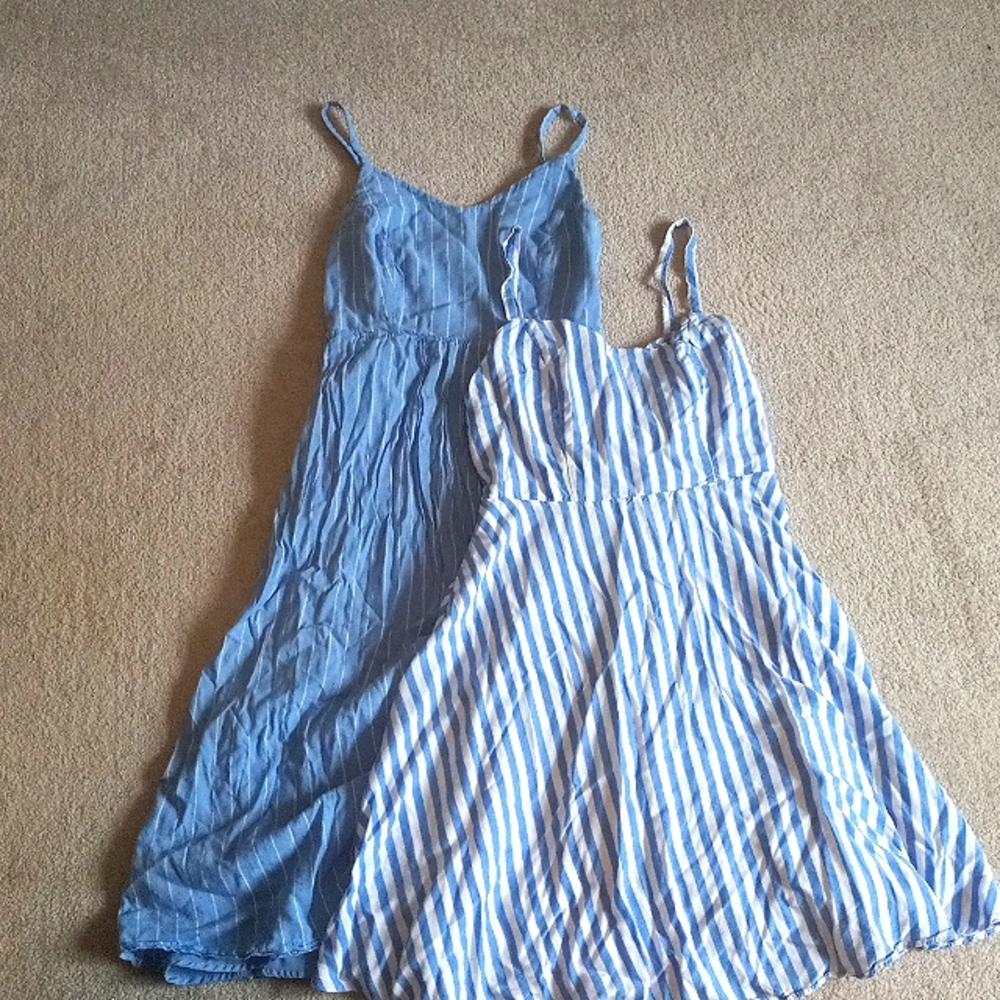 Set of small old navy sailor dresses